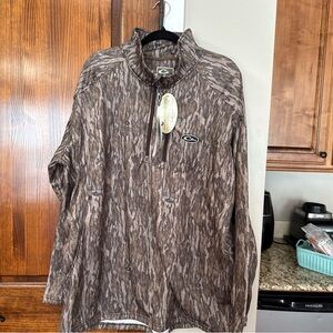 Drake Men's Camouflage Quarter Zip